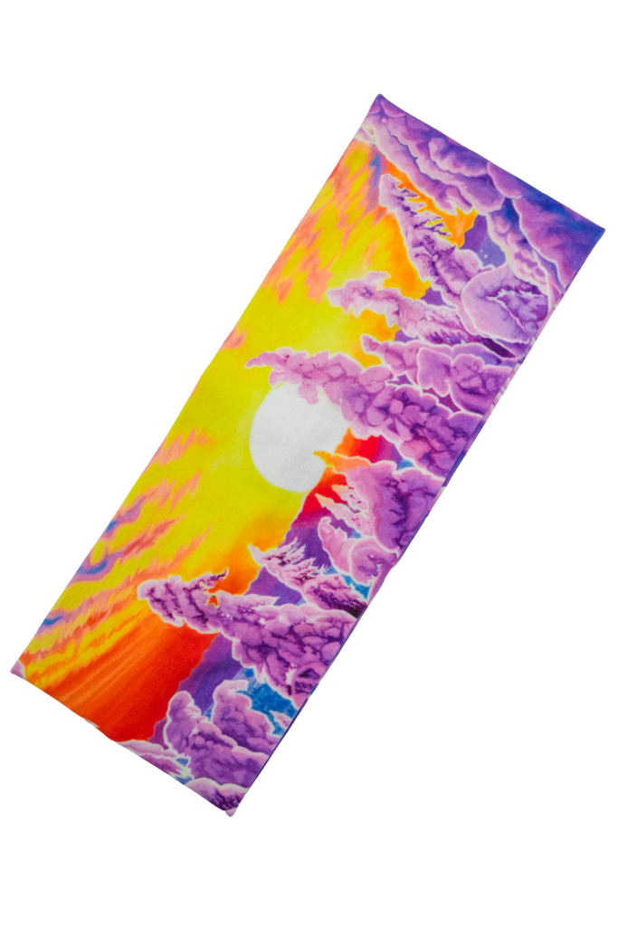 The Snowy Path headband on a white background